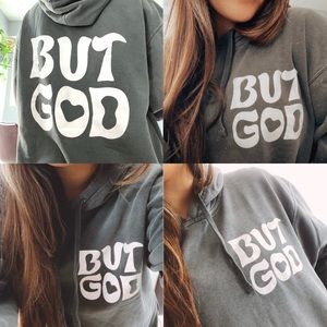 Size Unisex XL “Elevated Faith” Hoodie “But God”